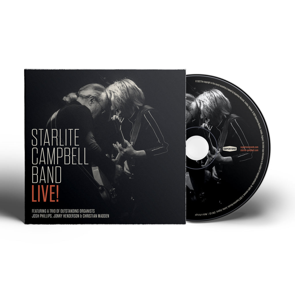 Six Album, Signed Mega-CD bundle | STARLITE.ONE | Starlite Campbell Band Live | The Language of Curiosity | Blueberry Pie | The Knife | ThirtySix